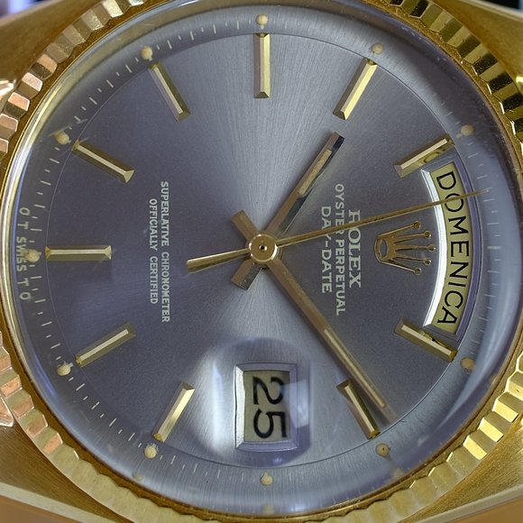 Rolex Day-date RARE Silver Sigma Dial 36mm Watch - Picture 3 of 9